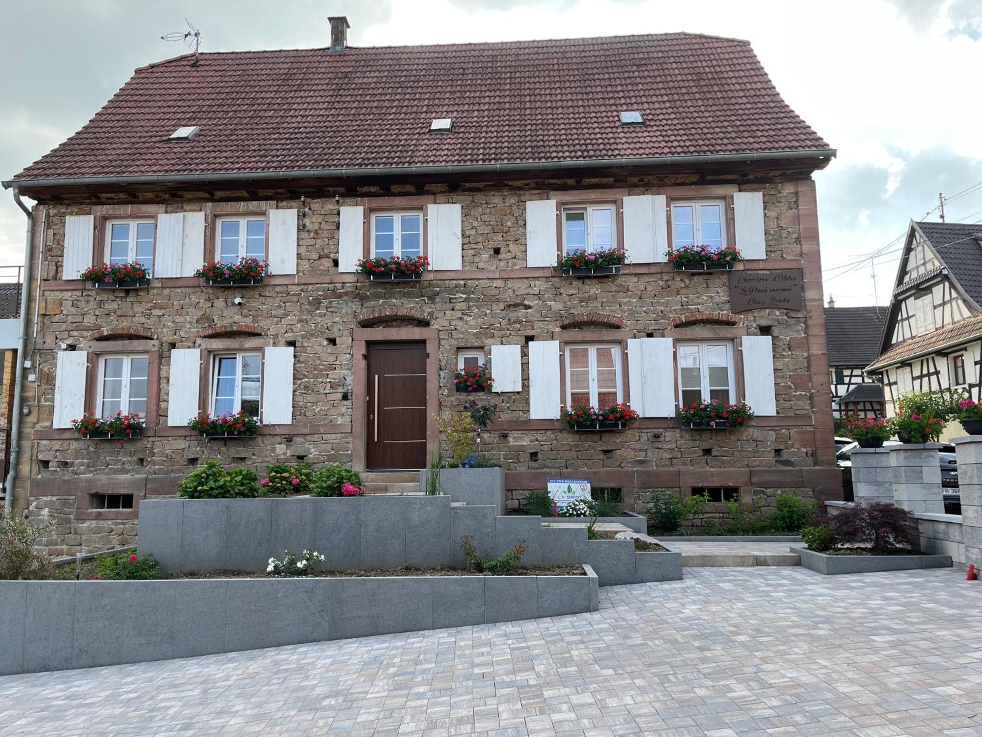 Chambres D'Hotes Chez Linda Stephane Le Passe Compose Preuschdorf Exterior photo
